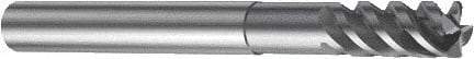 Sandvik Coromant - 16mm, 36mm LOC, 16mm Shank Diam, 115mm OAL, 4 Flute, Solid Carbide Square End Mill - Single End, Spiral Flute, 50° Helix, Centercutting, Right Hand Cut, Right Hand Flute, Series CoroMill Plura - Apex Tool & Supply