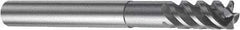 Sandvik Coromant - 16mm, 36mm LOC, 16mm Shank Diam, 115mm OAL, 4 Flute, Solid Carbide Square End Mill - Single End, Spiral Flute, 50° Helix, Centercutting, Right Hand Cut, Right Hand Flute, Series CoroMill Plura - Apex Tool & Supply