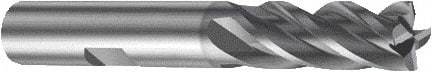 Sandvik Coromant - 25mm, 4 Flute, Solid Carbide, Corner Radius End Mill - 121mm OAL, 35° Helix, Right Hand Flute, 45.5mm LOC, Right Hand Cut - Apex Tool & Supply