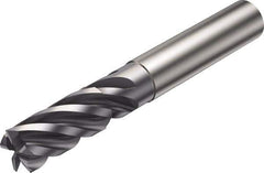 Sandvik Coromant - 5/16", 5 Flute, Single End, Solid Carbide, Corner Chamfer End Mill - 2-1/2" OAL, Right Hand Flute, 3/4" LOC, Right Hand Cut - Apex Tool & Supply