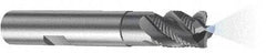 Sandvik Coromant - 16mm, 16mm LOC, 16mm Shank Diam, 82mm OAL, 4 Flute, Solid Carbide Square End Mill - Single End, TiAlN Finish, Spiral Flute, 40° Helix, Right Hand Cut, Right Hand Flute, Series CoroMill Plura - Apex Tool & Supply