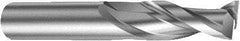 Sandvik Coromant - 8mm, 18mm LOC, 8mm Shank Diam, 63mm OAL, 2 Flute, Solid Carbide Square End Mill - Single End, Uncoated, Spiral Flute, 30° Helix, Right Hand Cut, Right Hand Flute, Series CoroMill Plura - Apex Tool & Supply