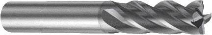 Sandvik Coromant - 63/64", 4 Flute, Single End, Solid Carbide, Corner Chamfer End Mill - 121mm OAL, Right Hand Flute, 45.5mm LOC, Right Hand Cut - Apex Tool & Supply