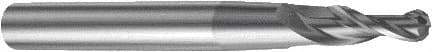 Sandvik Coromant - 7.99mm Diam, 15mm LOC, 3 Flute Solid Carbide Ball End Mill - 100mm OAL, 12mm Shank Diam, Ball Flute - Apex Tool & Supply