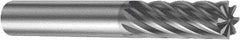 Sandvik Coromant - 8mm, 19mm LOC, 8mm Shank Diam, 63mm OAL, 8 Flute, Solid Carbide Square End Mill - Single End, TiAlN Finish, Spiral Flute, 30° Helix, Right Hand Cut, Right Hand Flute, Series CoroMill Plura - Apex Tool & Supply