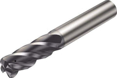 Sandvik Coromant - 16mm, 4 Flute, Solid Carbide, 2mm Corner Chamfer End Mill - 92mm OAL, 42° Helix, Right Hand Flute, 34mm LOC, Right Hand Cut - Apex Tool & Supply