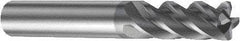 Sandvik Coromant - 10mm, 4 Flute, Solid Carbide, 1mm Corner Chamfer End Mill - 72mm OAL, 41° Helix, Right Hand Flute, 22mm LOC, Right Hand Cut - Apex Tool & Supply