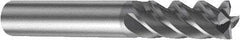 Sandvik Coromant - 2mm, 7mm LOC, 6mm Shank Diam, 57mm OAL, 4 Flute, Solid Carbide Square End Mill - Single End, TiAlN Finish, Spiral Flute, 45° Helix, Right Hand Cut, Right Hand Flute, Series CoroMill Plura - Apex Tool & Supply