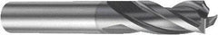 Sandvik Coromant - 13mm, 3 Flute, Solid Carbide, Corner Radius End Mill - 83mm OAL, 30° Helix, Right Hand Flute, 22.5mm LOC, Right Hand Cut - Apex Tool & Supply