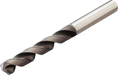 Sandvik Coromant - 4.76mm 130° Solid Carbide Jobber Drill - Diamond Finish, Right Hand Cut, Cylindrical Shank, 82mm OAL - Apex Tool & Supply