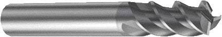 Sandvik Coromant - 6mm, 3 Flute, Single End, Solid Carbide, Corner Chamfer End Mill - 57mm OAL, Right Hand Flute, 10mm LOC, Right Hand Cut - Apex Tool & Supply