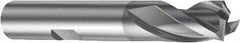 Sandvik Coromant - 6mm, 3 Flute, Solid Carbide, Corner Radius End Mill - 54mm OAL, 30° Helix, Right Hand Flute, 7.5mm LOC, Right Hand Cut - Apex Tool & Supply
