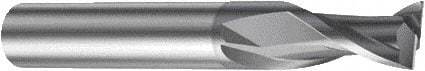 Sandvik Coromant - 12mm, 2 Flute, Single End, Solid Carbide, Corner Chamfer End Mill - 83mm OAL, Right Hand Flute, 22.5mm LOC, Right Hand Cut - Apex Tool & Supply