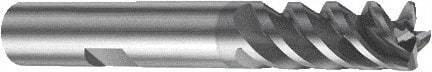 Sandvik Coromant - 8mm, 4 Flute, Solid Carbide, 2mm Corner Chamfer End Mill - 63mm OAL, 50° Helix, Right Hand Flute, 19mm LOC, Right Hand Cut - Apex Tool & Supply