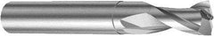 Sandvik Coromant - 10mm, 15mm LOC, 10mm Shank Diam, 72mm OAL, 2 Flute, Solid Carbide Square End Mill - Single End, Uncoated, Spiral Flute, 25° Helix, Right Hand Cut, Right Hand Flute, Series CoroMill Plura - Apex Tool & Supply