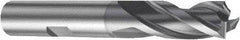 Sandvik Coromant - 12mm, 3 Flute, Solid Carbide, Corner Radius End Mill - 83mm OAL, 30° Helix, Right Hand Flute, 22.5mm LOC, Right Hand Cut - Apex Tool & Supply