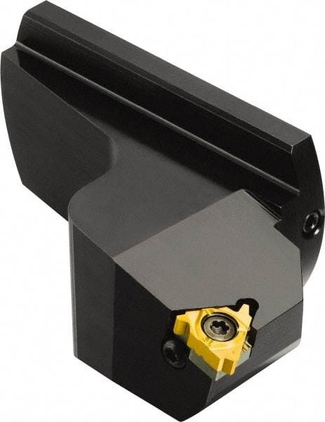 Sandvik Coromant - Insert Style SL-266R/LKF-QC, 45mm Head Length, Right Hand Cut, External Modular Threading Cutting Unit Head - System Size 80, 58.5mm Center to Cutting Edge, Series CoroThread 266 - Apex Tool & Supply