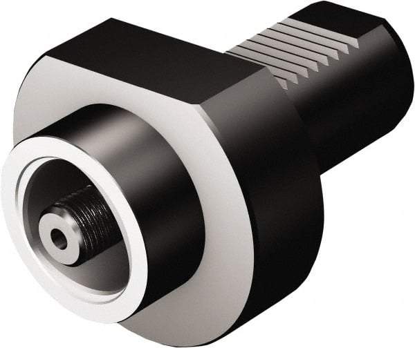 Sandvik Coromant - 30;C4 System Size, Modular Tool Holding System Adapter - 60mm Projection, 115mm OAL, Through Coolant - Exact Industrial Supply