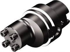 Sandvik Coromant - 63;32 System Size, Modular Tool Holding System Adapter - 67mm Projection, 3-29/32" OAL, Through Coolant - Exact Industrial Supply