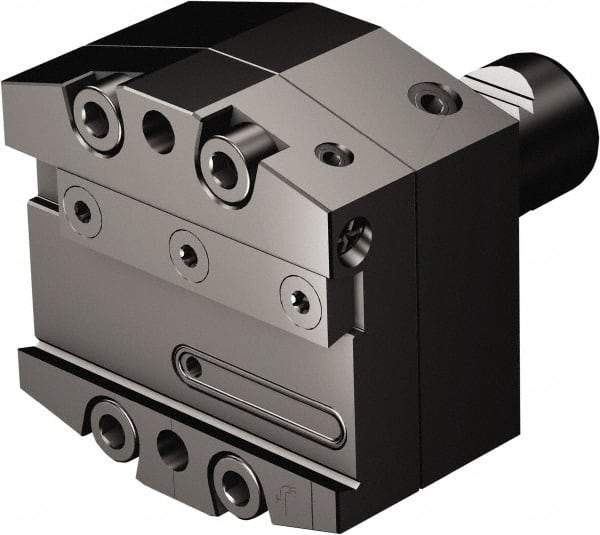 Sandvik Coromant - 50;25R System Size, Modular Tool Holding System Adapter - 50.5mm Projection, 125.5mm OAL, Through Coolant - Exact Industrial Supply