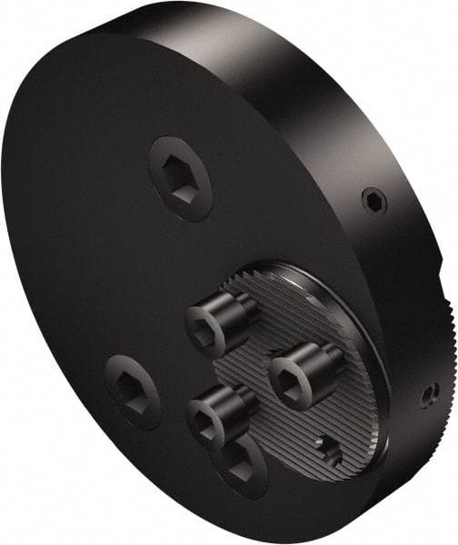 Sandvik Coromant - 100;40 System Size, Modular Tool Holding System Adapter - 20mm Projection, 3-15/16" Body Diam, 20mm OAL, Through Coolant - Exact Industrial Supply