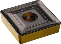 Sandvik Coromant - SCMT380932 XM Grade 4325 Carbide Turning Insert - TiCN/Al2O3/TiN Finish, 90° Square, 1-1/2" Inscr Circle, 3/8" Thick, 1/8" Corner Radius - Apex Tool & Supply