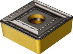 Sandvik Coromant - SBMT3812 XH Grade 4215 Carbide Turning Insert - TiCN/AI2O3/TiN Finish, 90° Square, 1-1/2" Inscr Circle, 1/2" Thick, 1/8" Corner Radius - Apex Tool & Supply