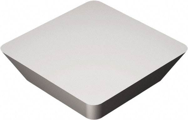 Sandvik Coromant - SEGN422 Grade H10 Carbide Turning Insert - Uncoated, 90° Square, 1/2" Inscr Circle, 1/8" Thick, 1/32" Corner Radius - Apex Tool & Supply
