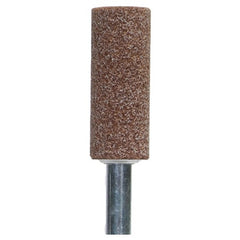 ‎5/8″ × 2-1/2″ 1/4″ Spindle Mounted Point W198 60 Grit Aluminum Oxide - Apex Tool & Supply