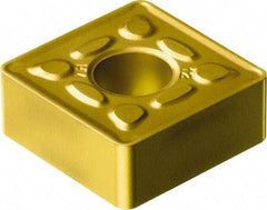 Sandvik Coromant - SNMG866 HM Grade 2025 Carbide Turning Insert - TiCN/Al2O3/TiN Finish, 90° Square, 1" Inscr Circle, 3/8" Thick, 3/32" Corner Radius - Apex Tool & Supply