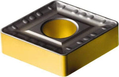 Sandvik Coromant - CNMM868 HR Grade 4335 Carbide Turning Insert - TiCN/AI2O3/TiN Finish, 80° Diamond, 1" Inscr Circle, 3/8" Thick, 1/8" Corner Radius - Apex Tool & Supply