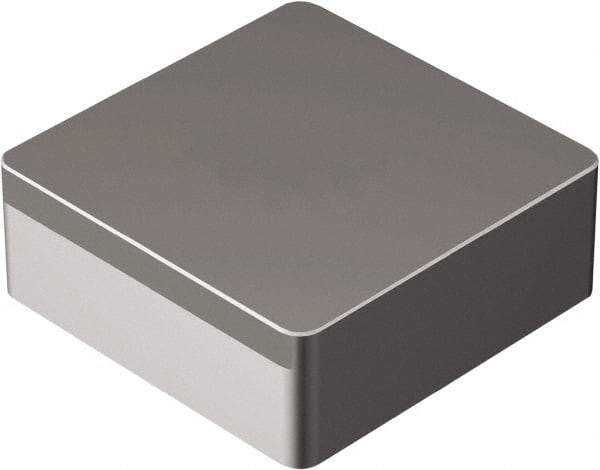 Sandvik Coromant - SNGN433 FD Grade CB50 CBN Turning Insert - Uncoated, 90° Square, 1/2" Inscr Circle, 3/16" Thick, 3/64" Corner Radius - Apex Tool & Supply