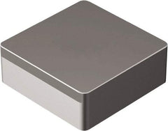 Sandvik Coromant - SNGN433 FD Grade CB50 CBN Turning Insert - Uncoated, 90° Square, 1/2" Inscr Circle, 3/16" Thick, 3/64" Corner Radius - Apex Tool & Supply