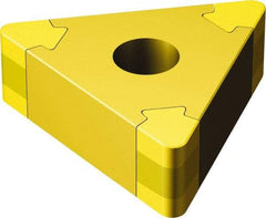 Sandvik Coromant - TNGA333 Grade 7525 CBN Turning Insert - 60° Triangle, 3/8" Inscr Circle, 3/16" Thick, 3/64" Corner Radius - Apex Tool & Supply