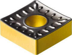 Sandvik Coromant - SNMM856 QR Grade 4215 Carbide Turning Insert - TiCN/AI2O3/TiN Finish, 90° Square, 1" Inscr Circle, 5/16" Thick, 3/32" Corner Radius - Apex Tool & Supply