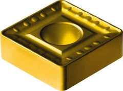 Sandvik Coromant - SNMM856 HR Grade 235 Carbide Turning Insert - TiCN/TiN Finish, 90° Square, 1" Inscr Circle, 5/16" Thick, 3/32" Corner Radius - Apex Tool & Supply