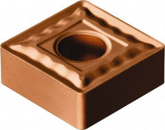 Sandvik Coromant - SNMG543 QM Grade 1115 Carbide Turning Insert - TiAlN/AlCr2O3 Finish, 90° Square, 1/2" Inscr Circle, 1/4" Thick, 3/64" Corner Radius - Apex Tool & Supply