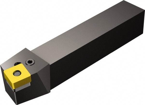 Sandvik Coromant - PSBNR/L, Right Hand Cut, 15° Lead Angle, 16mm Shank Height x 16mm Shank Width, Negative Rake Indexable Turning Toolholder - 100mm OAL, SNMG 09 03 08, SNMG 322 Insert Compatibility, Series T-Max P - Apex Tool & Supply