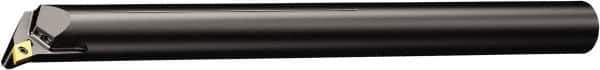 Sandvik Coromant - 32mm Min Bore Diam, 300mm OAL, 25mm Shank Diam, A..SDQCR/L..HP-R Indexable Boring Bar - DCMT 3(2.5)2, DCMT 11 T3 08 Insert, Screw or Clamp Holding Method - Apex Tool & Supply