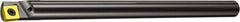 Sandvik Coromant - 16mm Min Bore Diam, 180mm OAL, 12mm Shank Diam, E..SCLPR/L -R Indexable Boring Bar - CPMT 2(1.5)1, CPMT 06 02 04 Insert, Screw or Clamp Holding Method - Apex Tool & Supply
