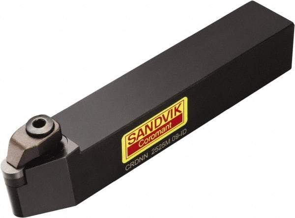 Sandvik Coromant - CRDNN, Neutral Cut, 32mm Shank Height x 32mm Shank Width, Negative Rake Indexable Turning Toolholder - 170mm OAL, RNGN 15 07 00, RNG 55 Insert Compatibility, Series T-Max - Apex Tool & Supply