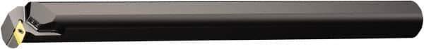 Sandvik Coromant - 33mm Min Bore Diam, 300mm OAL, 25mm Shank Diam, A..SVUBR/L..HP-D Indexable Boring Bar - VBMT 332, VBMT 16 04 08 Insert, Screw or Clamp Holding Method - Apex Tool & Supply