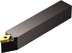 Sandvik Coromant - TR-D13NC, Neutral Cut, 27.50° Lead Angle, 1" Shank Height x 1" Shank Width, Neutral Rake Indexable Turning Toolholder - 6" OAL, TR-DC1308 Insert Compatibility, Series CoroTurn TR - Apex Tool & Supply