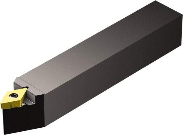 Sandvik Coromant - TR-D13NCN, Neutral Cut, 27.5° Lead Angle, 20mm Shank Height x 20mm Shank Width, Neutral Rake Indexable Turning Toolholder - 125mm OAL, TR-DC1308 Insert Compatibility, Series CoroTurn TR - Apex Tool & Supply