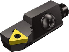 Sandvik Coromant - Series CoroTurn 107, Left Hand, STTCR/L..CA Toolholder Compatibility, TCMT 16 T3 08, TCMT 3(2.5)2 Insert Compatibility, Indexable Turning Cartridge - Screw Holding Method, 55mm OAL - Apex Tool & Supply