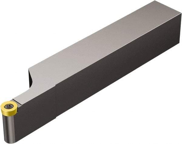 Sandvik Coromant - SRDC, Left Hand Cut, 32mm Shank Height x 25mm Shank Width, Neutral Rake Indexable Turning Toolholder - 170mm OAL, RCMT 06 02 M0 Insert Compatibility, Series CoroTurn 107 - Apex Tool & Supply