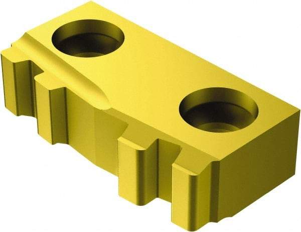 Sandvik Coromant - 16624 A Grade 4125, Internal API Buttress Threading Insert - 5 TPI Int Pitch, Right Hand Insert, TiAlN+TiN Finish, Carbide - Apex Tool & Supply