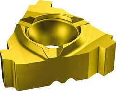 Sandvik Coromant - 26622 A Grade 1020, External API Round 60° Threading Insert - 5 TPI Ext Pitch, Right Hand Insert, Carbide - Apex Tool & Supply