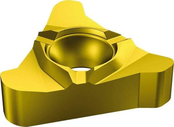 Sandvik Coromant - 266 Internal Left Hand Trapez Laydown Threading Insert - Grade 1020, TiN Coated Carbide, 12.7mm Inscribed Circle - Apex Tool & Supply