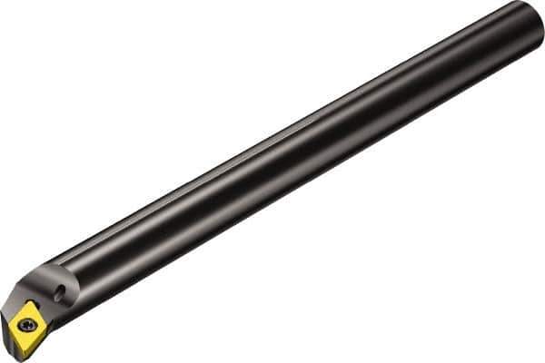 Sandvik Coromant - 0.5984" Min Bore Diam, 6" OAL, 3/8" Shank Diam, A..SDQCR/L-R Indexable Boring Bar - Screw-On Holding Method - Apex Tool & Supply